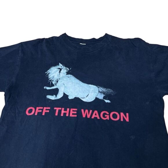 Vintage L7 Off The Wagon Punk Rock Grunge Band T Shirt XL - Picture 3 of 5